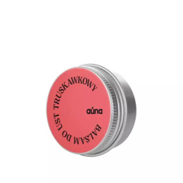 AUNA Strawberry Lip Balm 15 ml (emphasizes the natural cor of the lips)