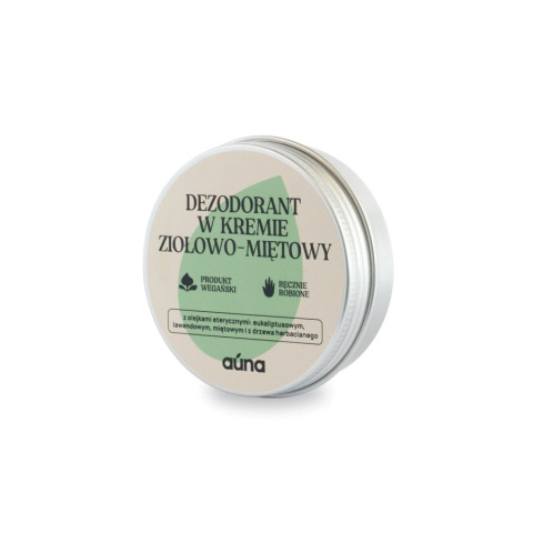 AUNA Dezodorant w kremie ziołowo-mietowy 60 ml