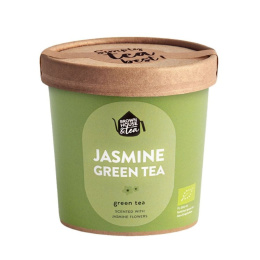 BROWN HOUSE&TEA JASMINE GREEN TEA - green leaf tea with jasmine BIO 50 g