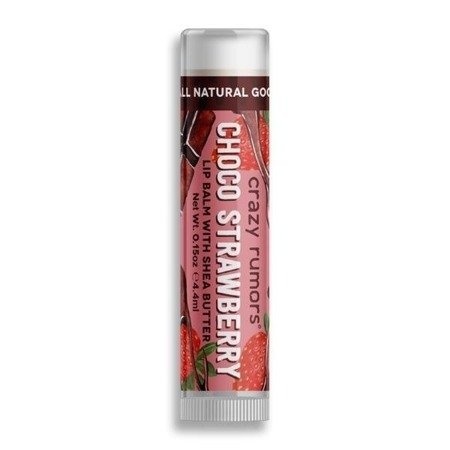 CRAZY RUMORS Naturalny balsam do ust - Choco Strawberry