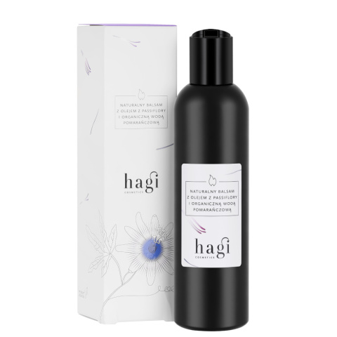 HAGI Naturalny balsam z olejem z passiflory i organiczną wodą pomarańczową 200 ml