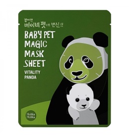 HOLIKA HOLIKA Maseczka pielęgnacyjna do twarzy na bawełnianej płachcie - Vitality Panda 22 ml