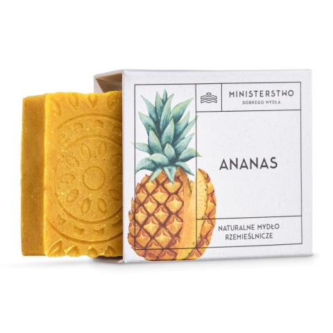 MINISTERSTWO DOBREGO MYDŁA Ananas mydło naturalne 100 g