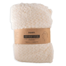 MOHANI Turban - ręcznik do włosów z mikrofibry Mohani - biały
