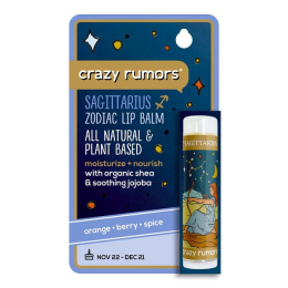 CRAZY RUMORS Naturalny balsam do ust - Strzelec