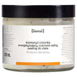 IOSSI Energizing Body Scrub ROSEMARY LIME 250 ML