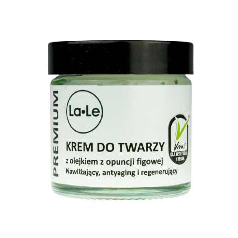 LA-LE Krem do twarzy z olejkiem z opuncji figowej 60ml