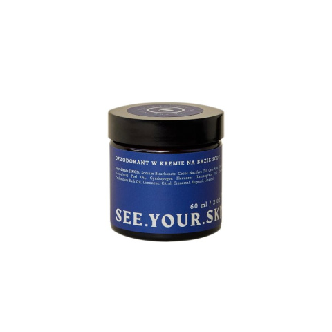 See Your Skin Soda-Based Cream Deodorant 60 ml